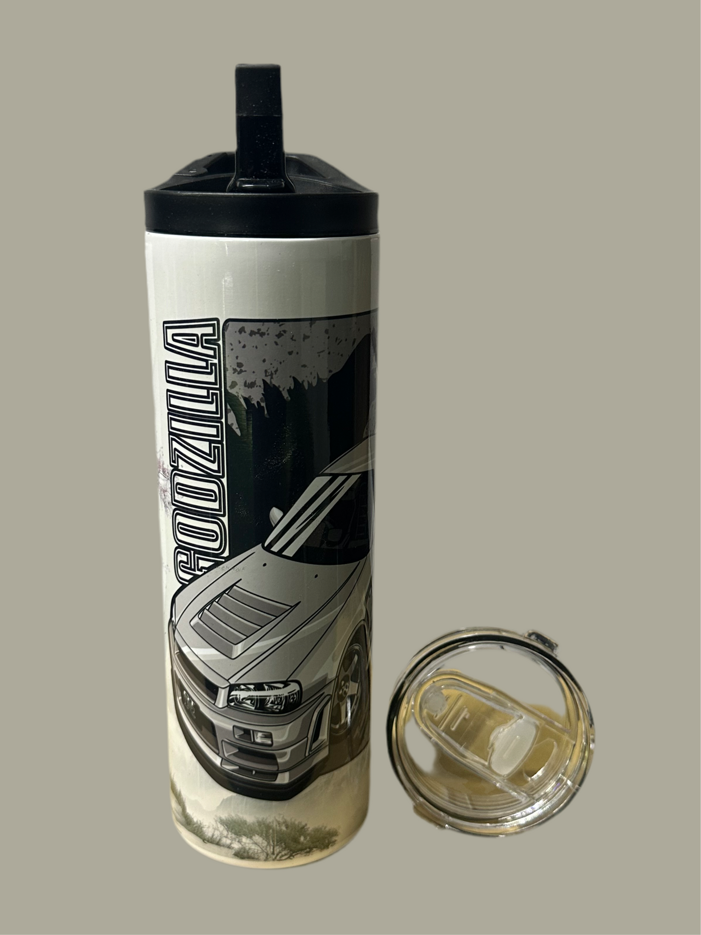 Nissan skyline r34 Godzilla tumbler