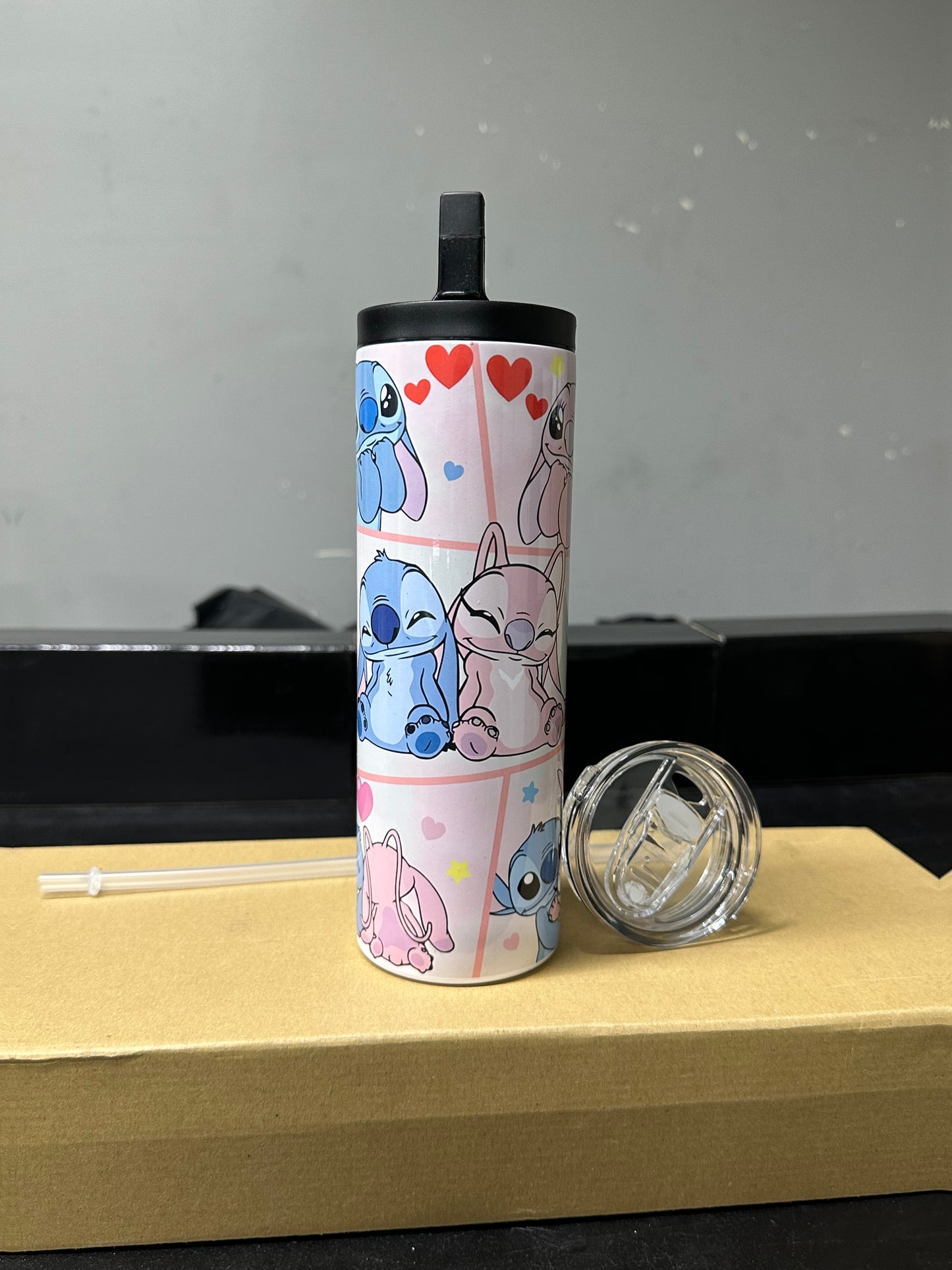 Stitch & angle tumbler