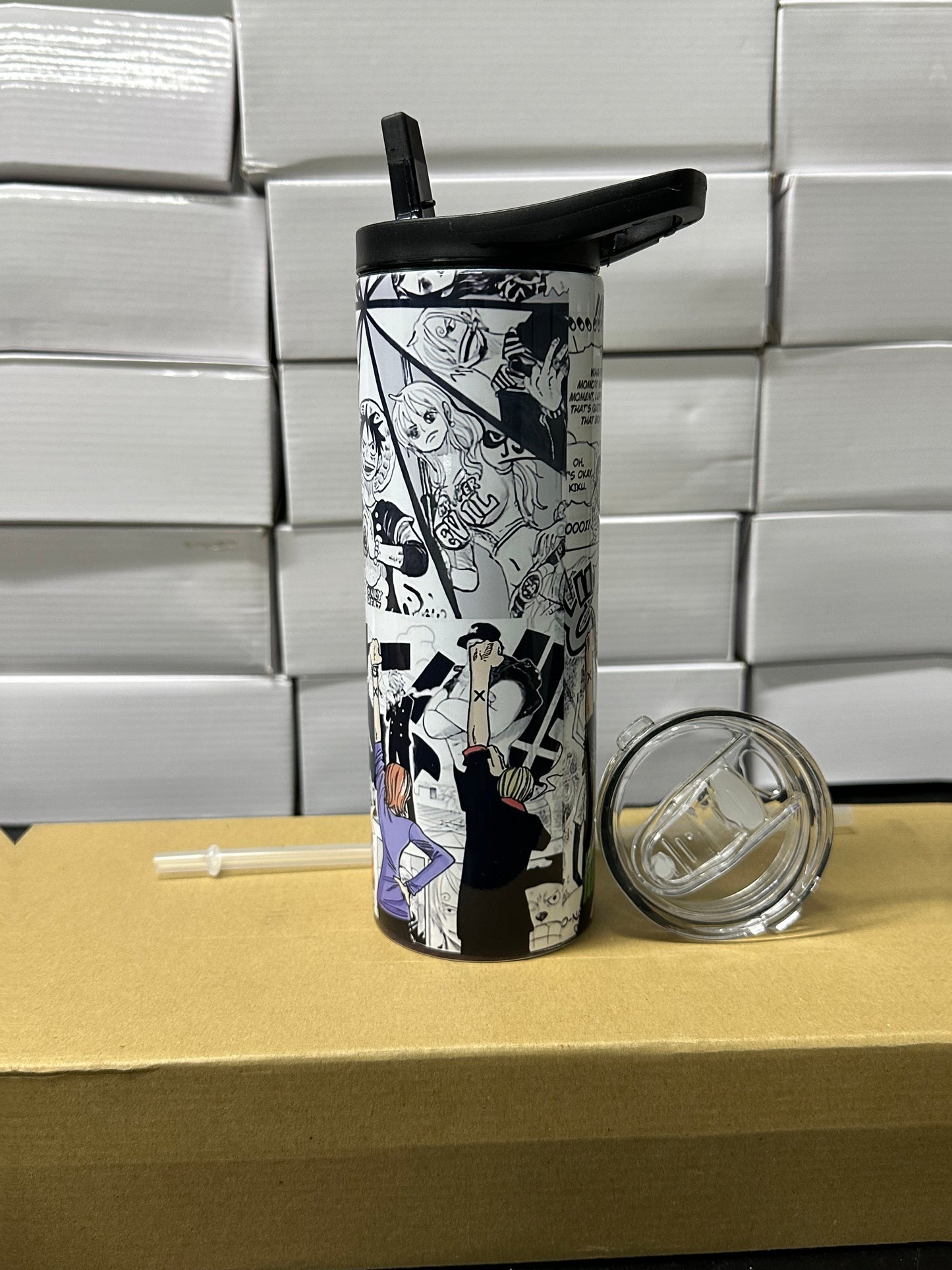 Demon slayer comic tumbler
