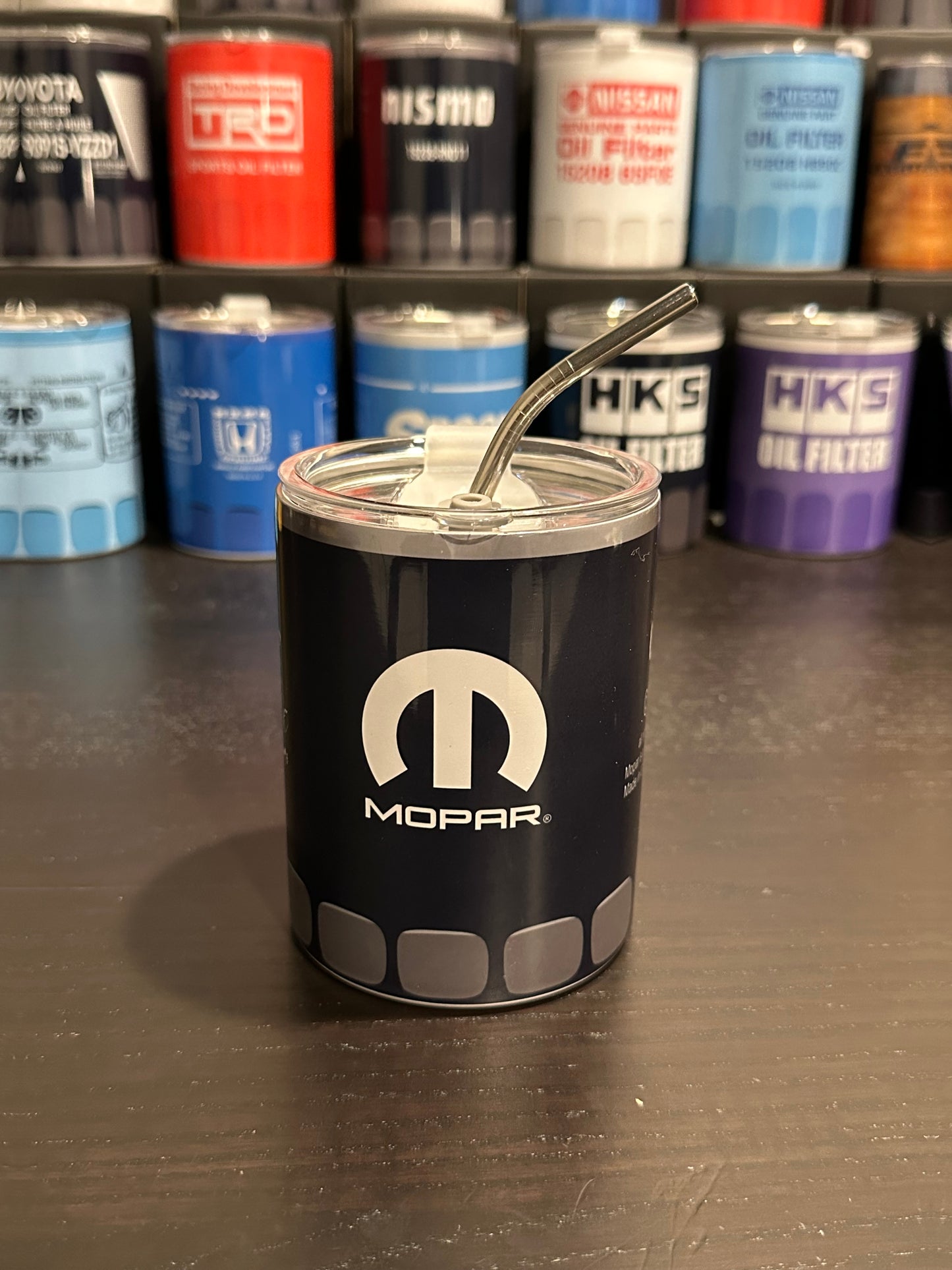 Mopar oil filter tumbler cup