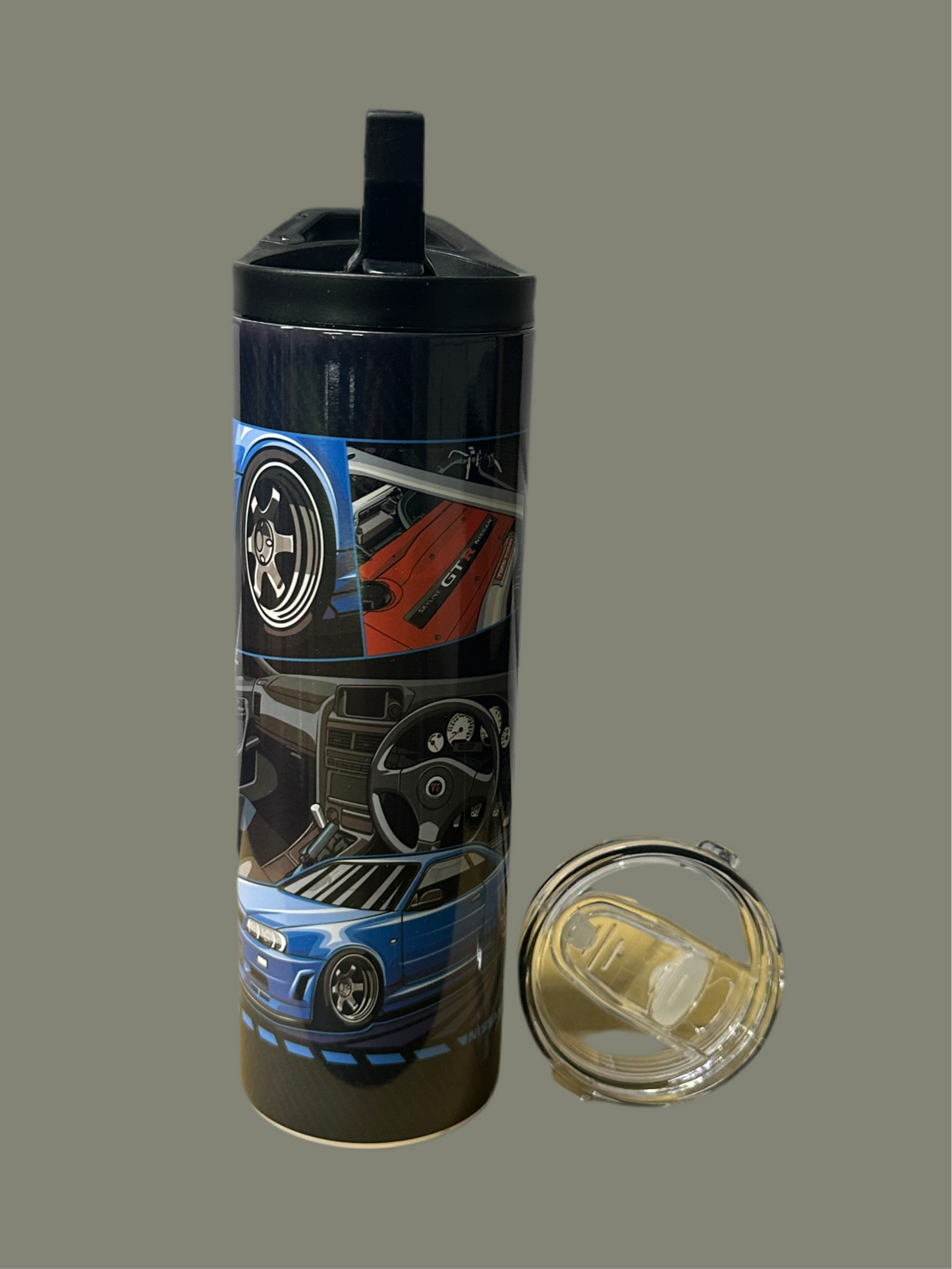 Nissan skyline gtr r34 carbon tumbler