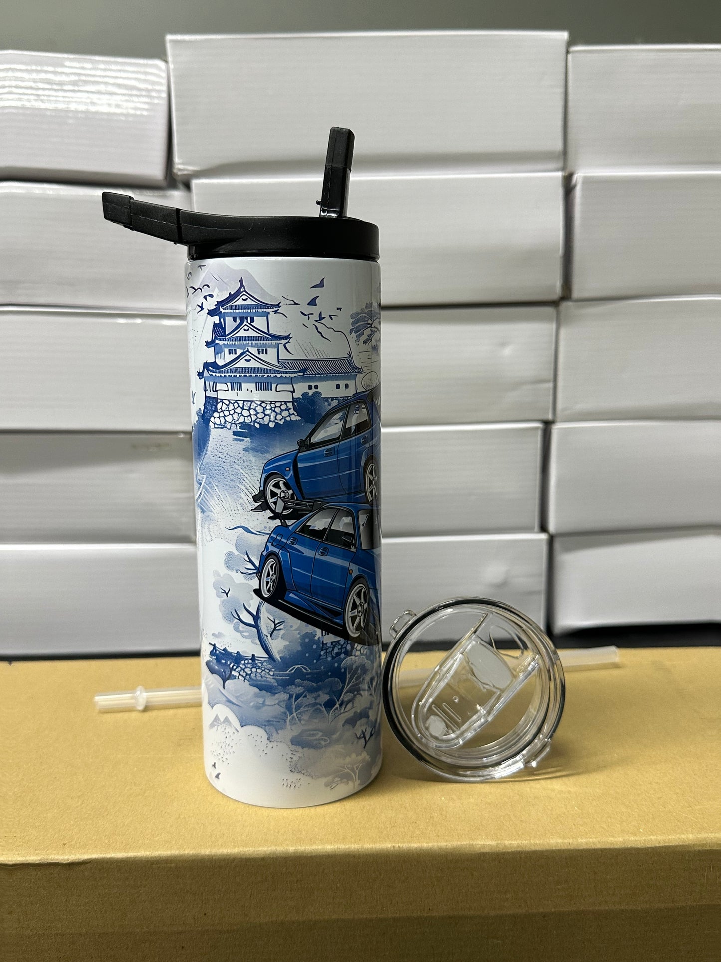 Subaru wrx sti jdm tumbler