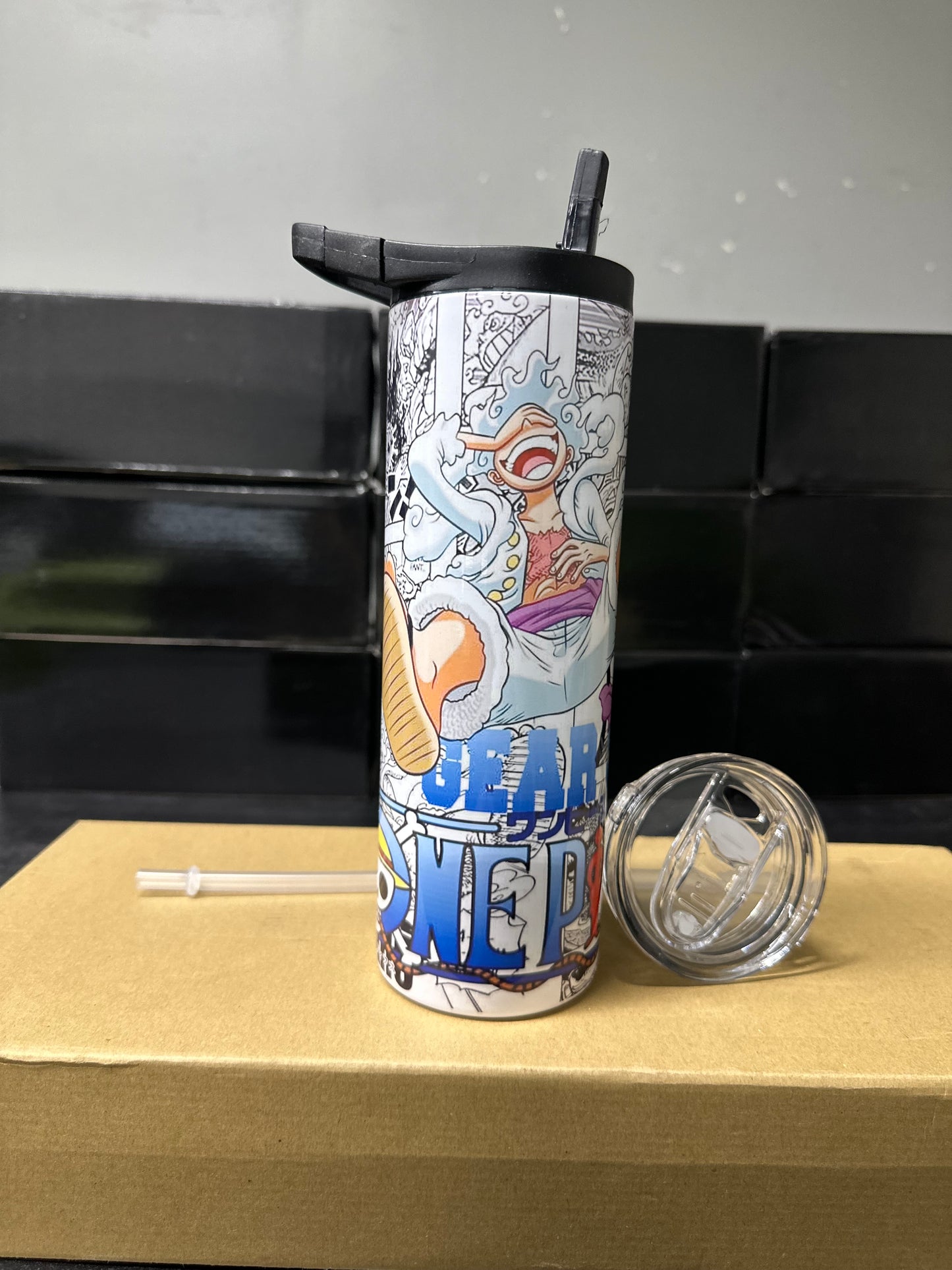 One piece Luffy Gear 5 tumbler
