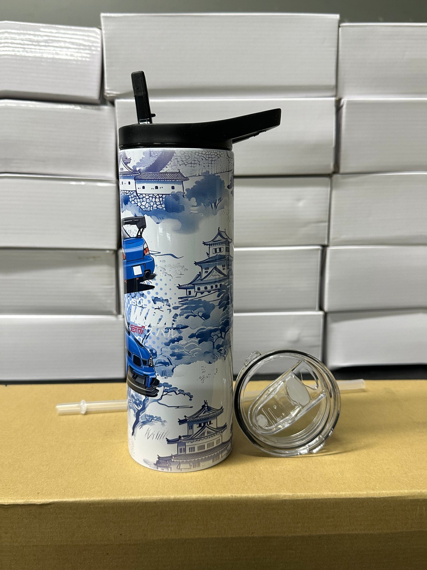 Subaru wrx sti jdm tumbler