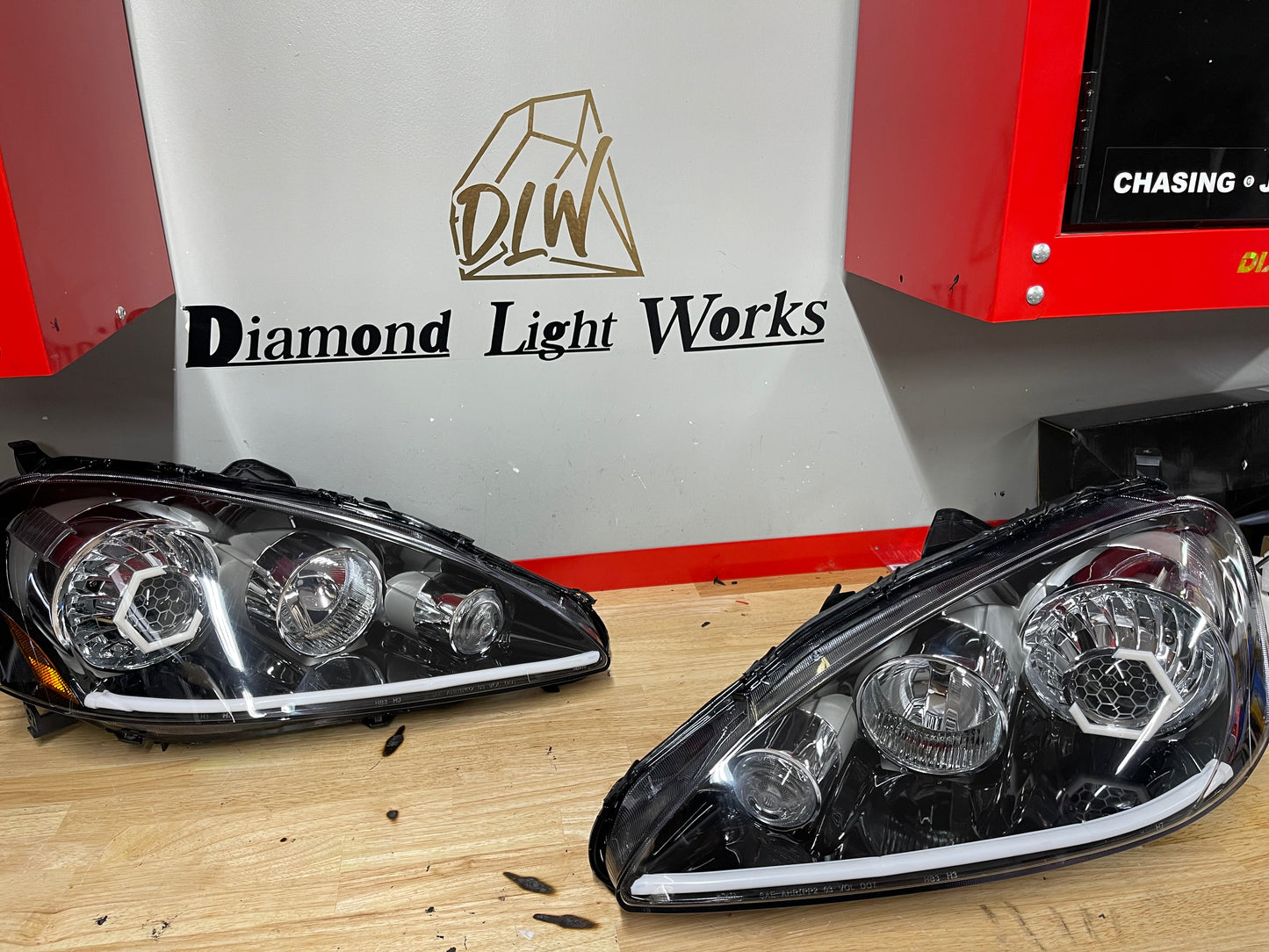 2005-2006 Acura rsx Projector Retrofit Headlights