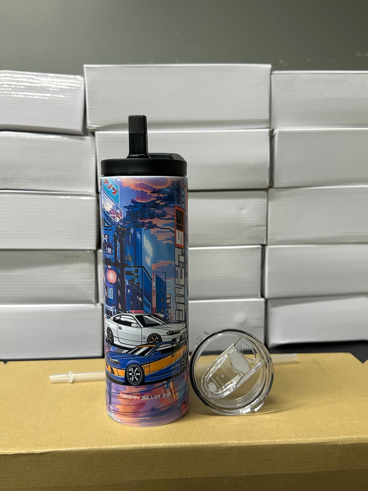 Nissan Silvia city tumbler