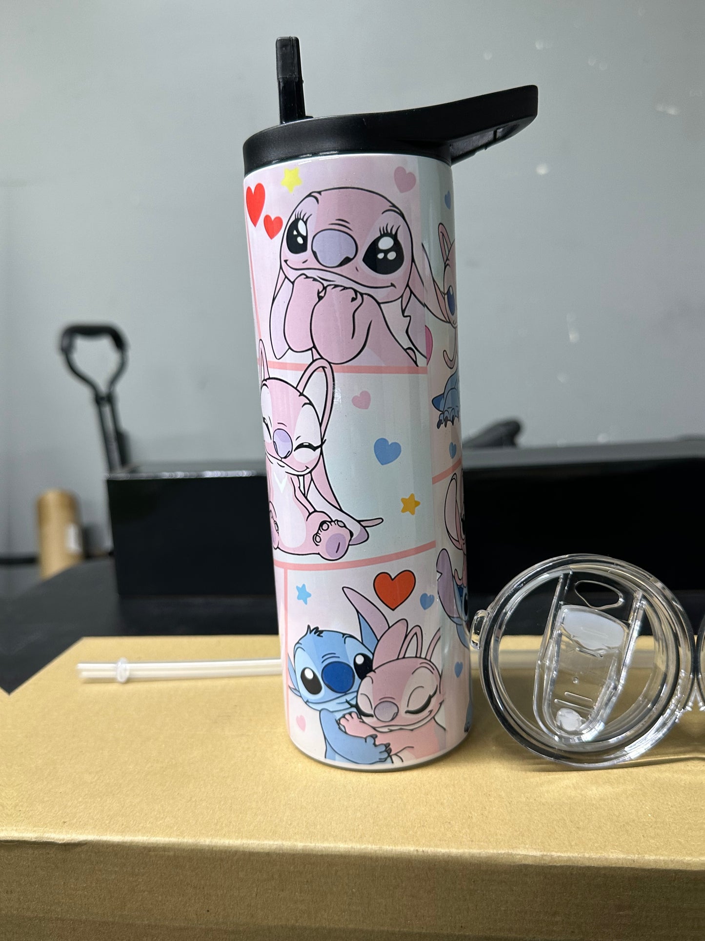 Stitch & angle tumbler