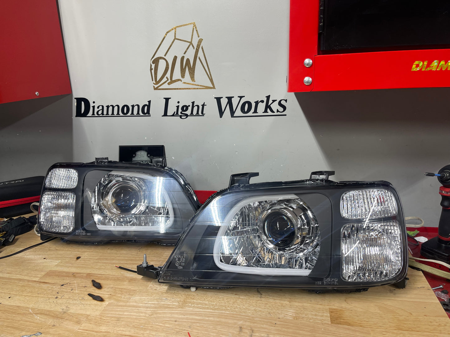 1997-2001 Honda Crv Projector Retrofit