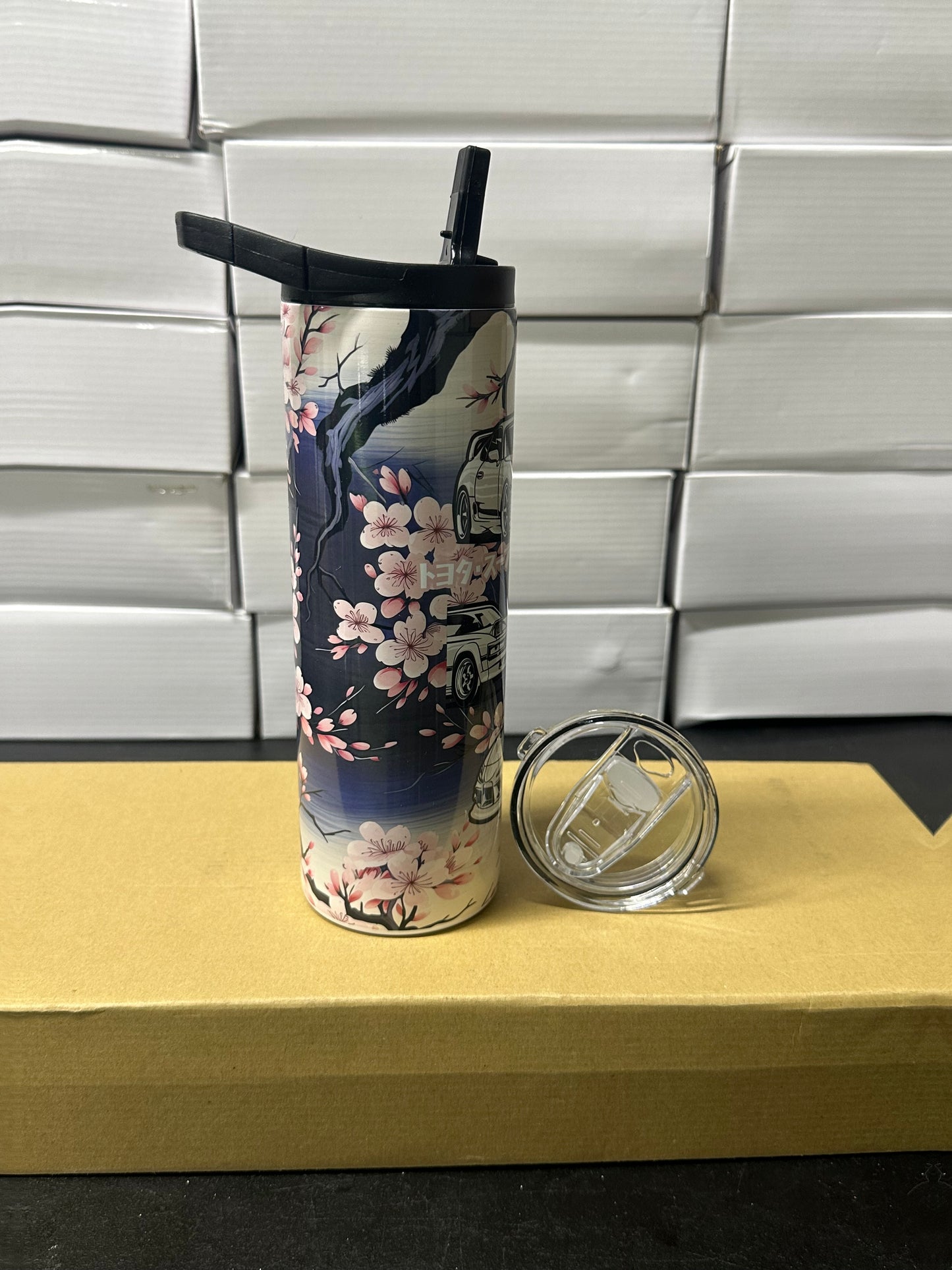 Supra gen cherry blossom tumbler