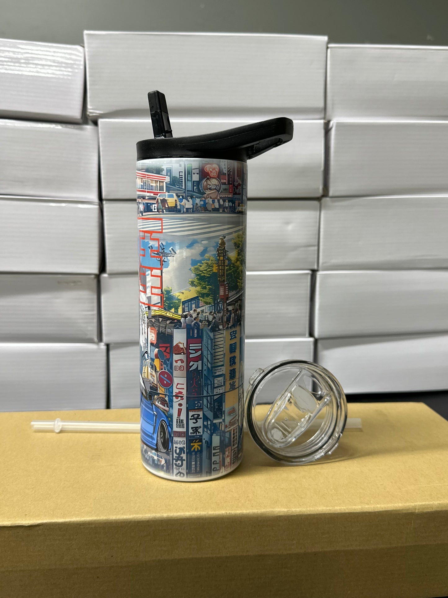 Skyline r34 jdm city tumbler