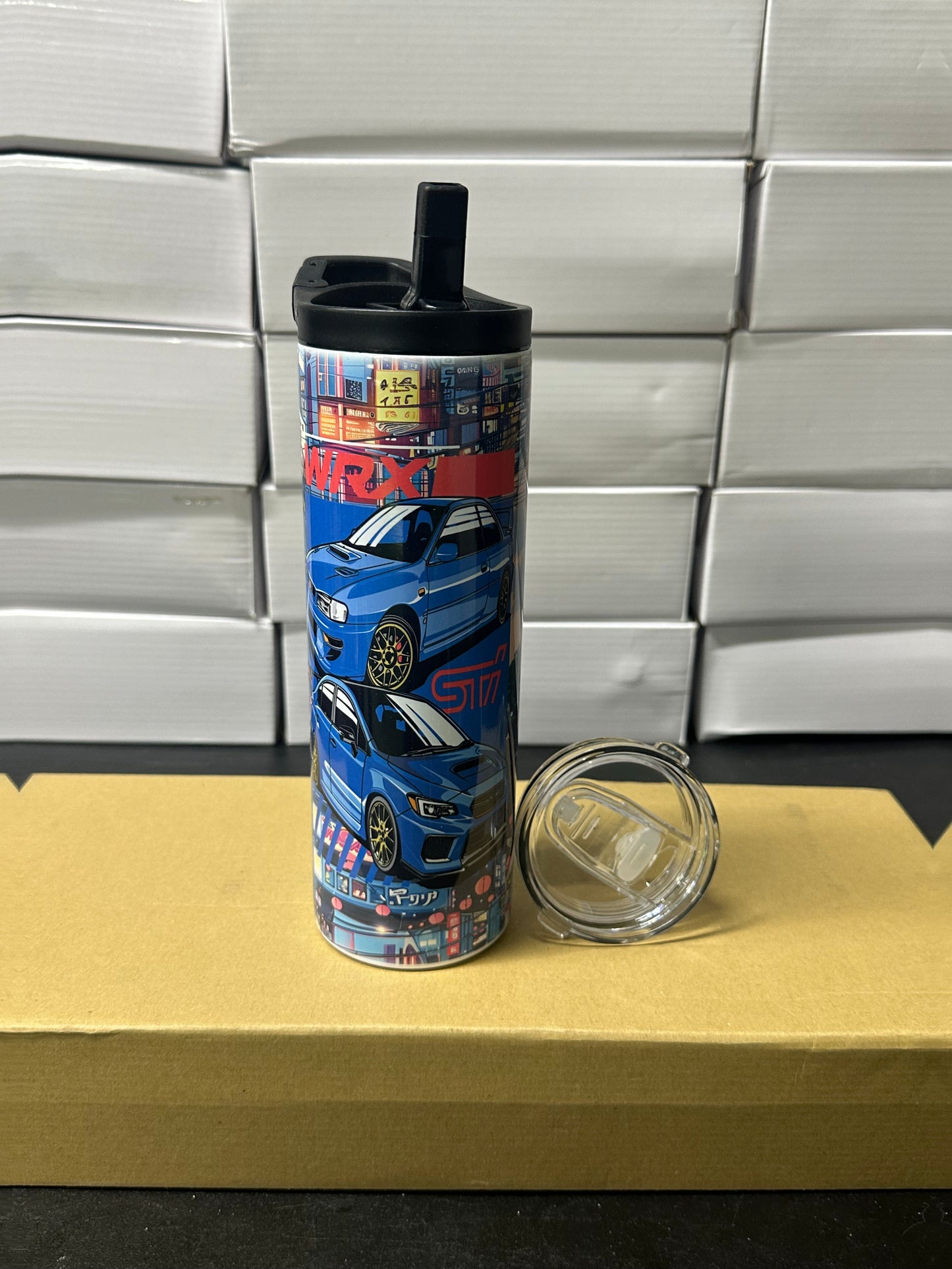 Subaru wrx sti city tumbler