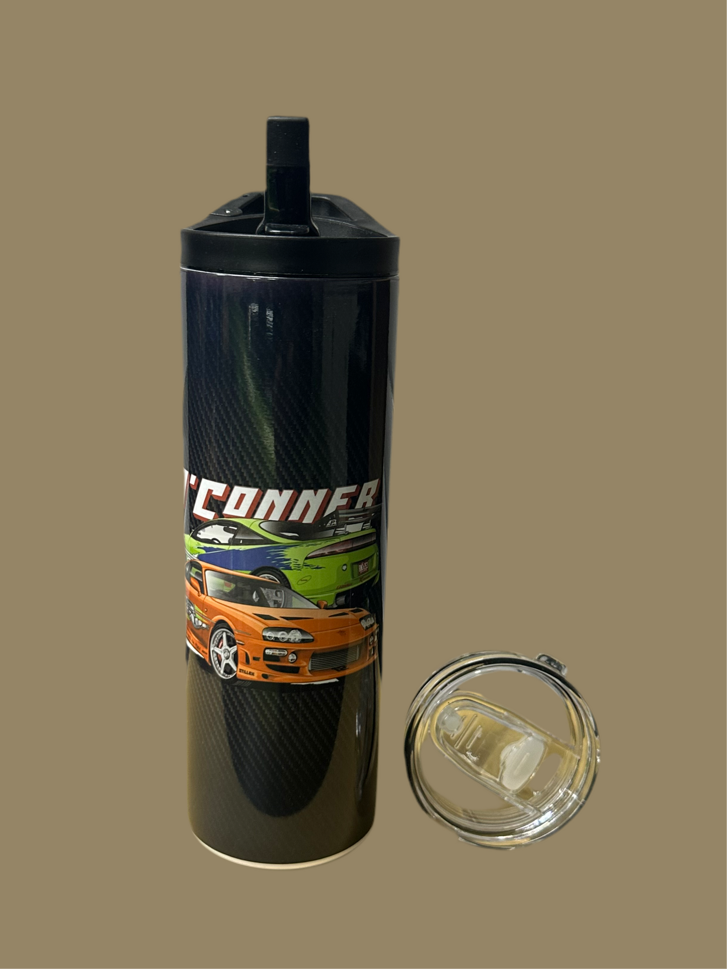 Fast and furious Supra eclipse O’Conner carbon tumbler