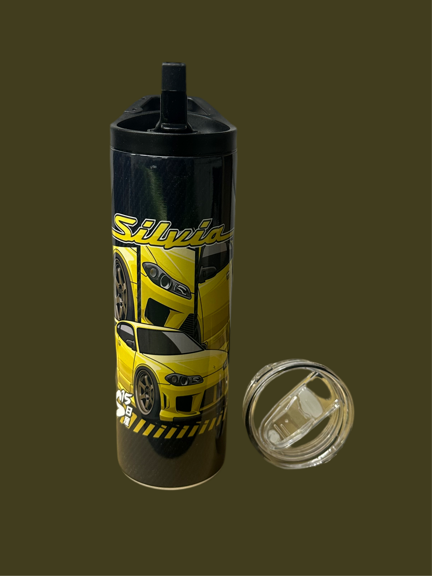 Nissan Silvia s15 carbon tumbler