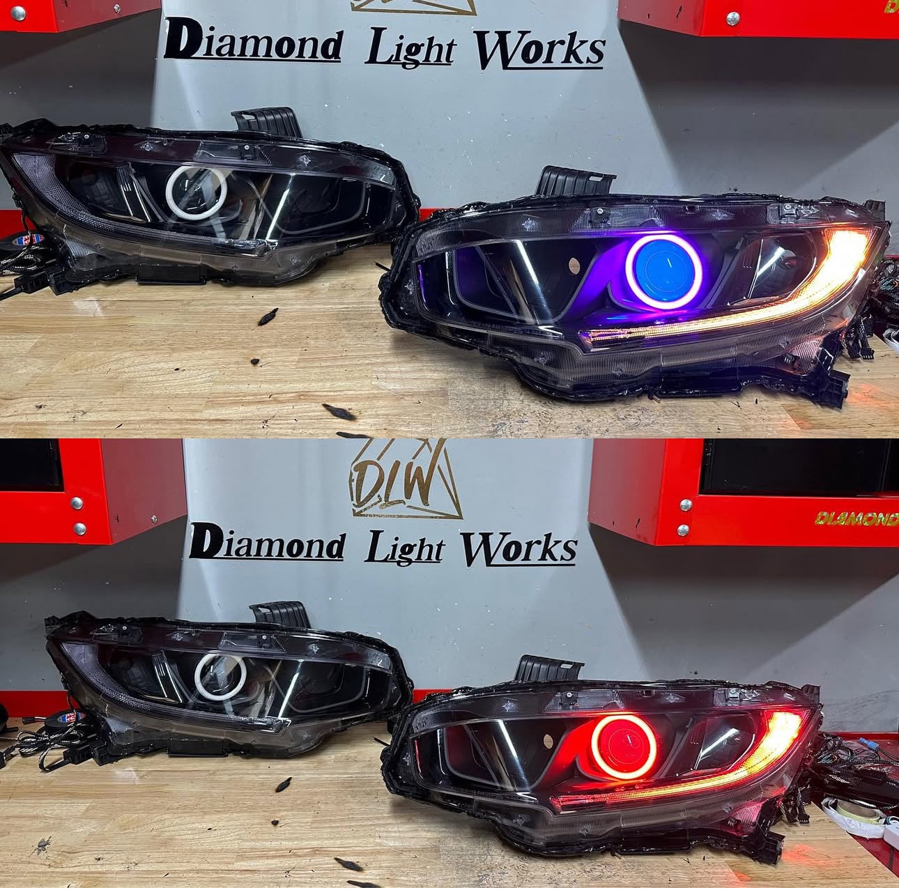 2016-2021 civic retrofit headlights