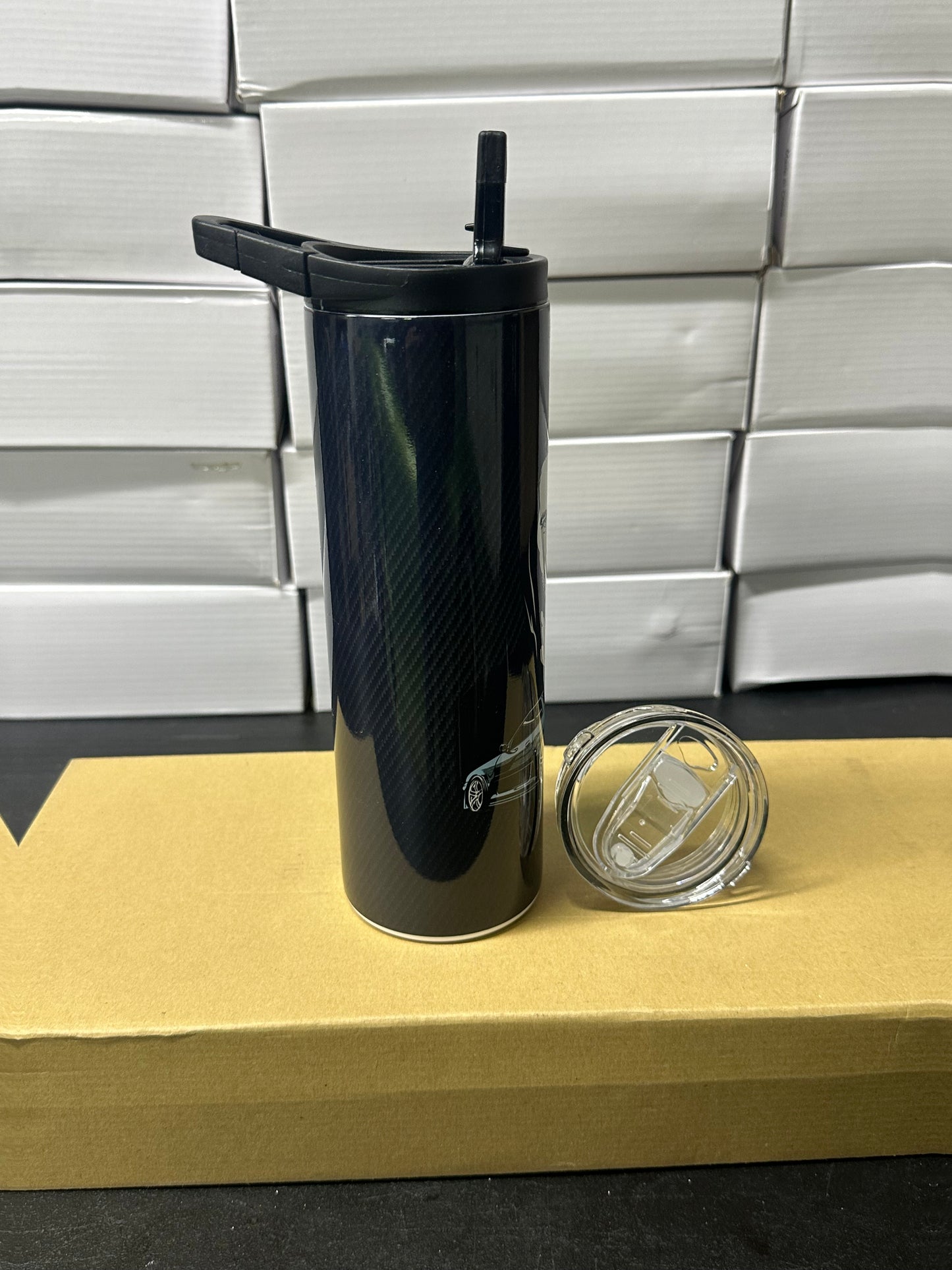 Paul walker r34 carbon tumbler