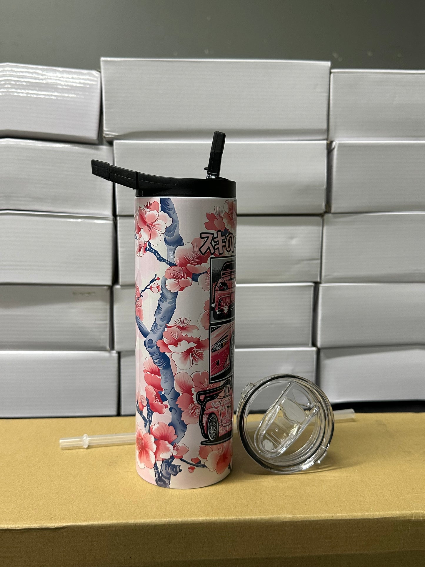 Honda s2000 suki fast and furious cherry blossom tumbler