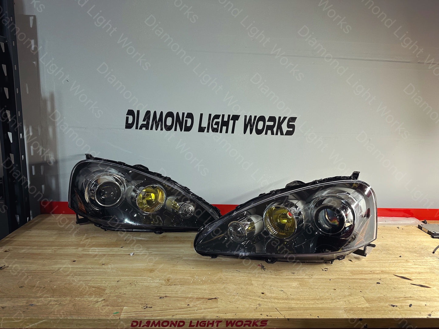 2005-2006 Acura rsx Projector Retrofit Headlights