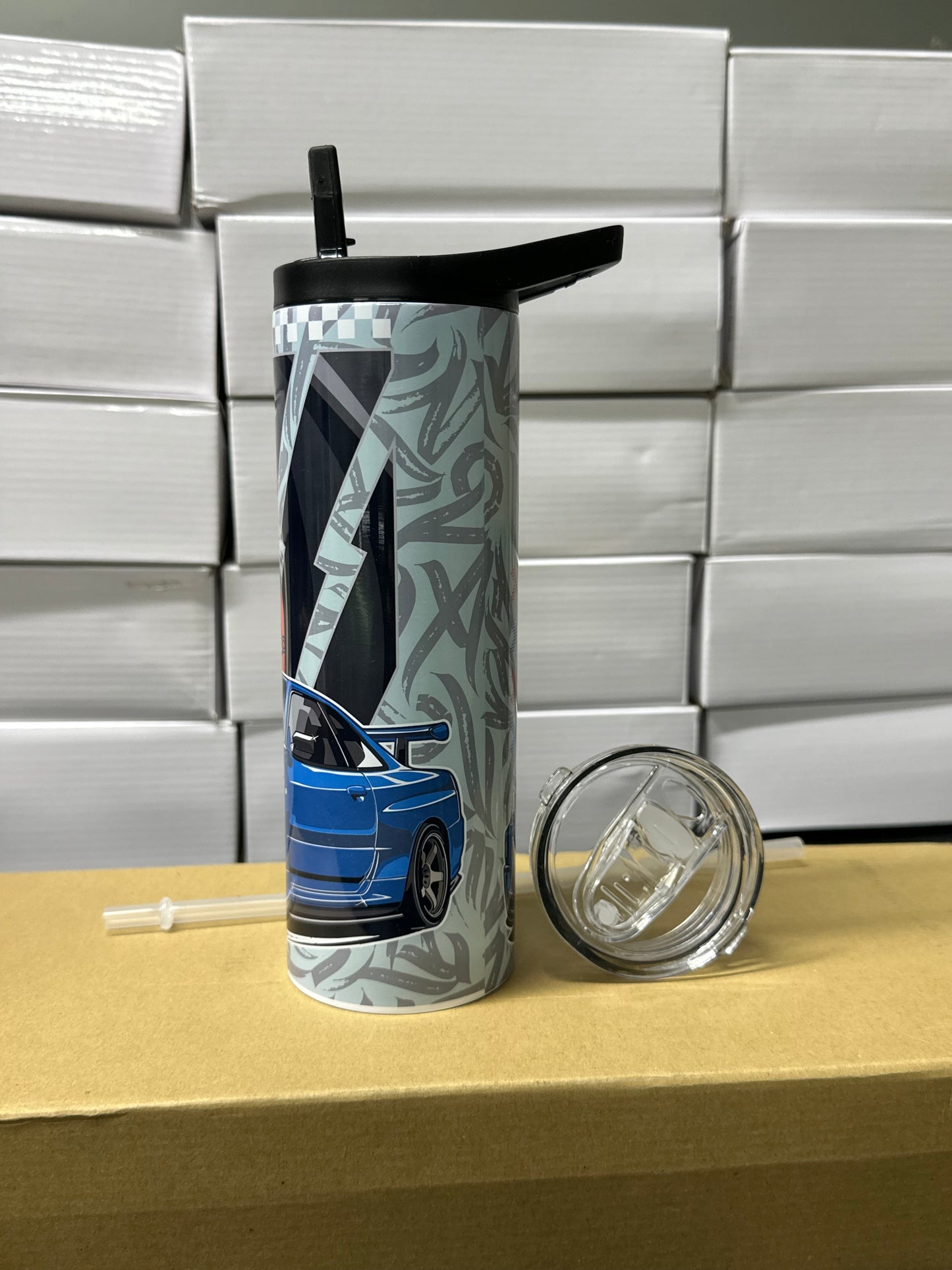 Skyline r34 te37 jdm tumbler