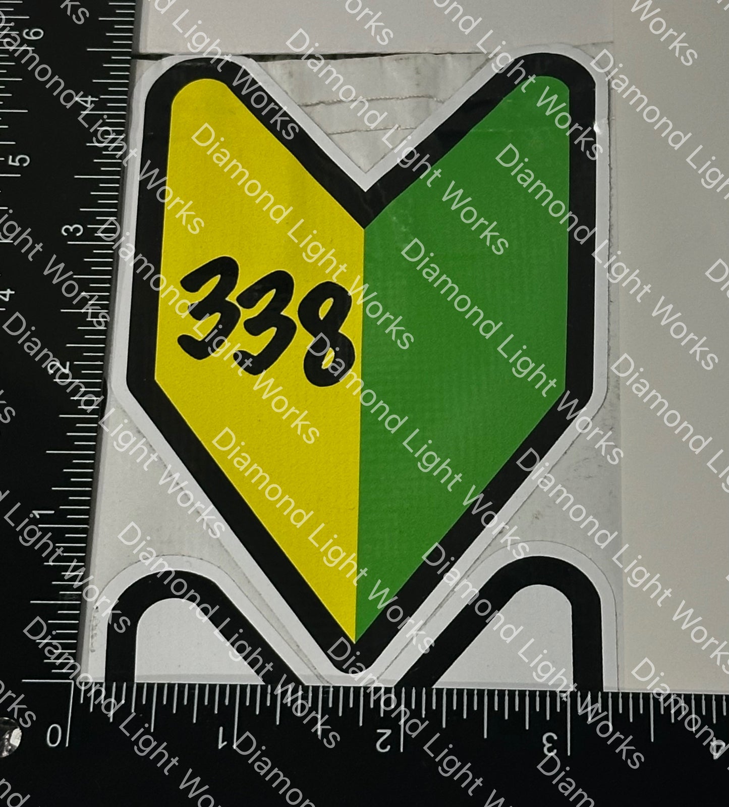 Jdm wakaba leaf sticker decal