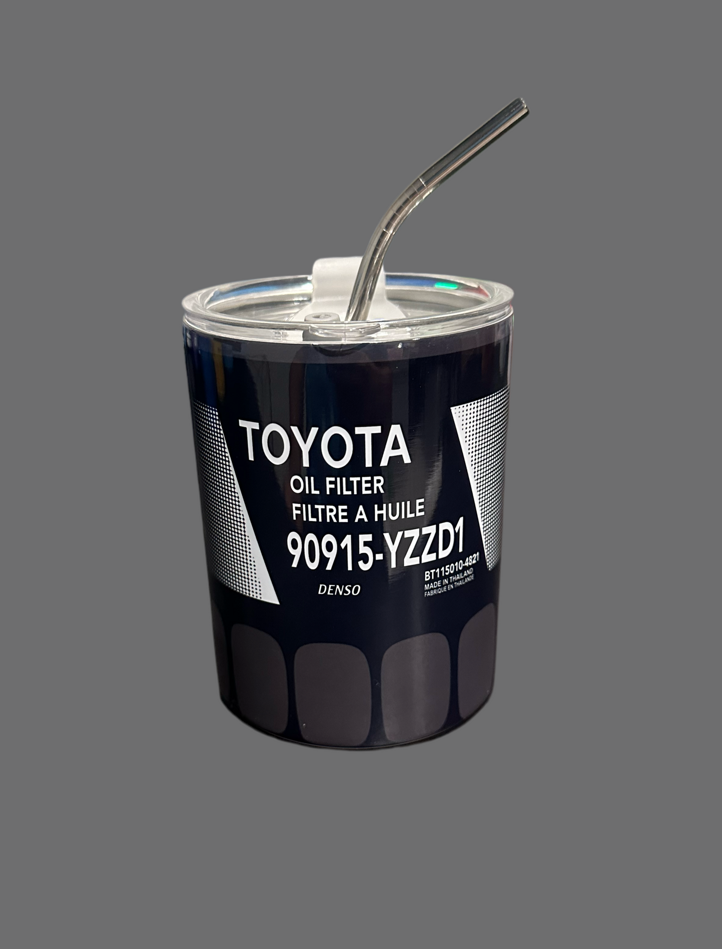Toyota oil filter cup tumbler