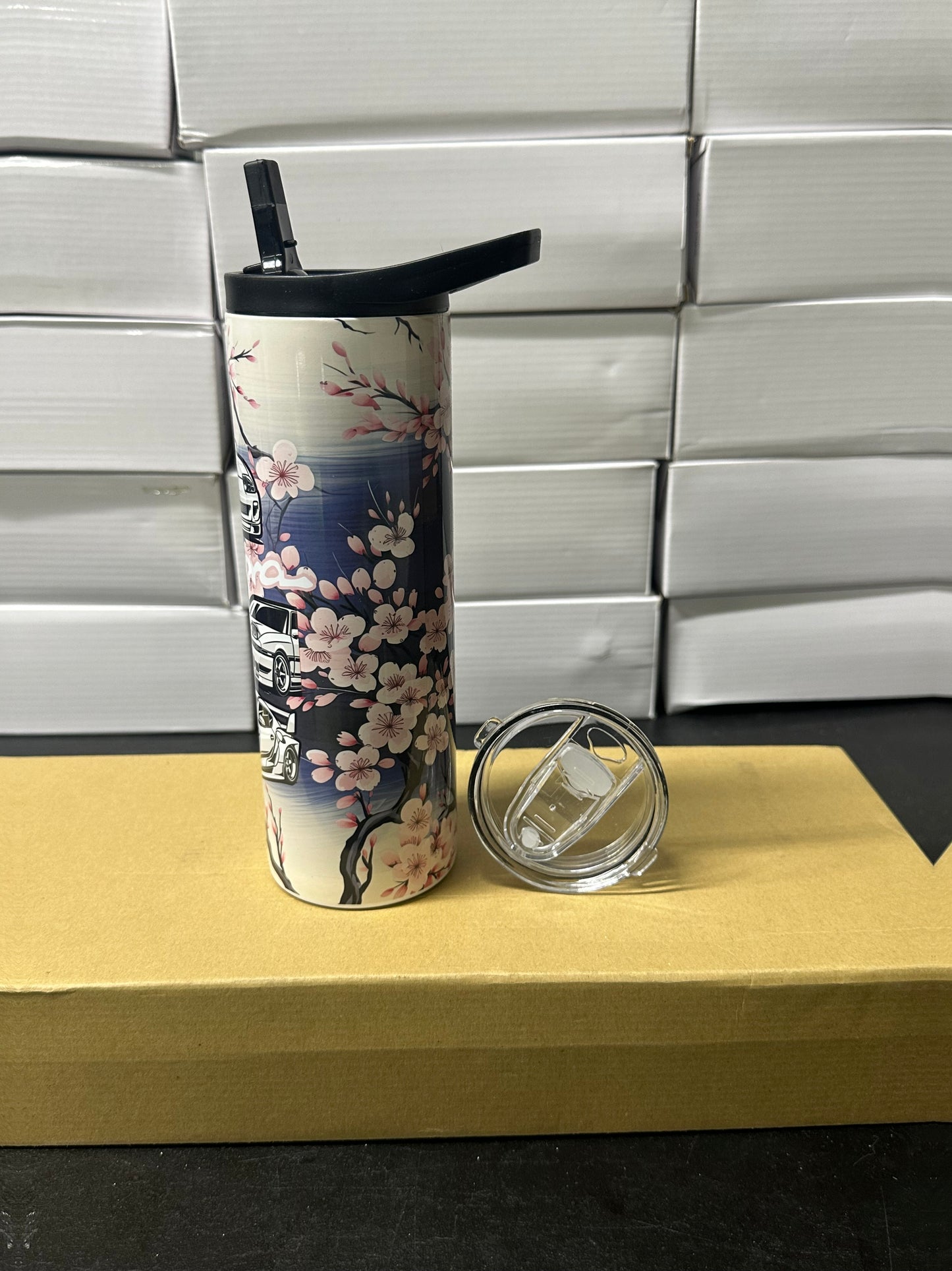 Supra gen cherry blossom tumbler