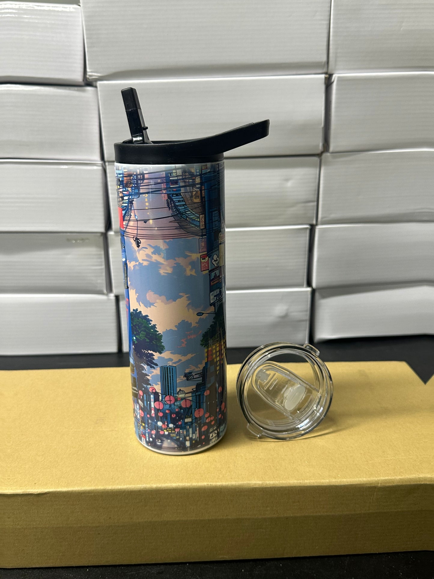 Subaru wrx sti city tumbler