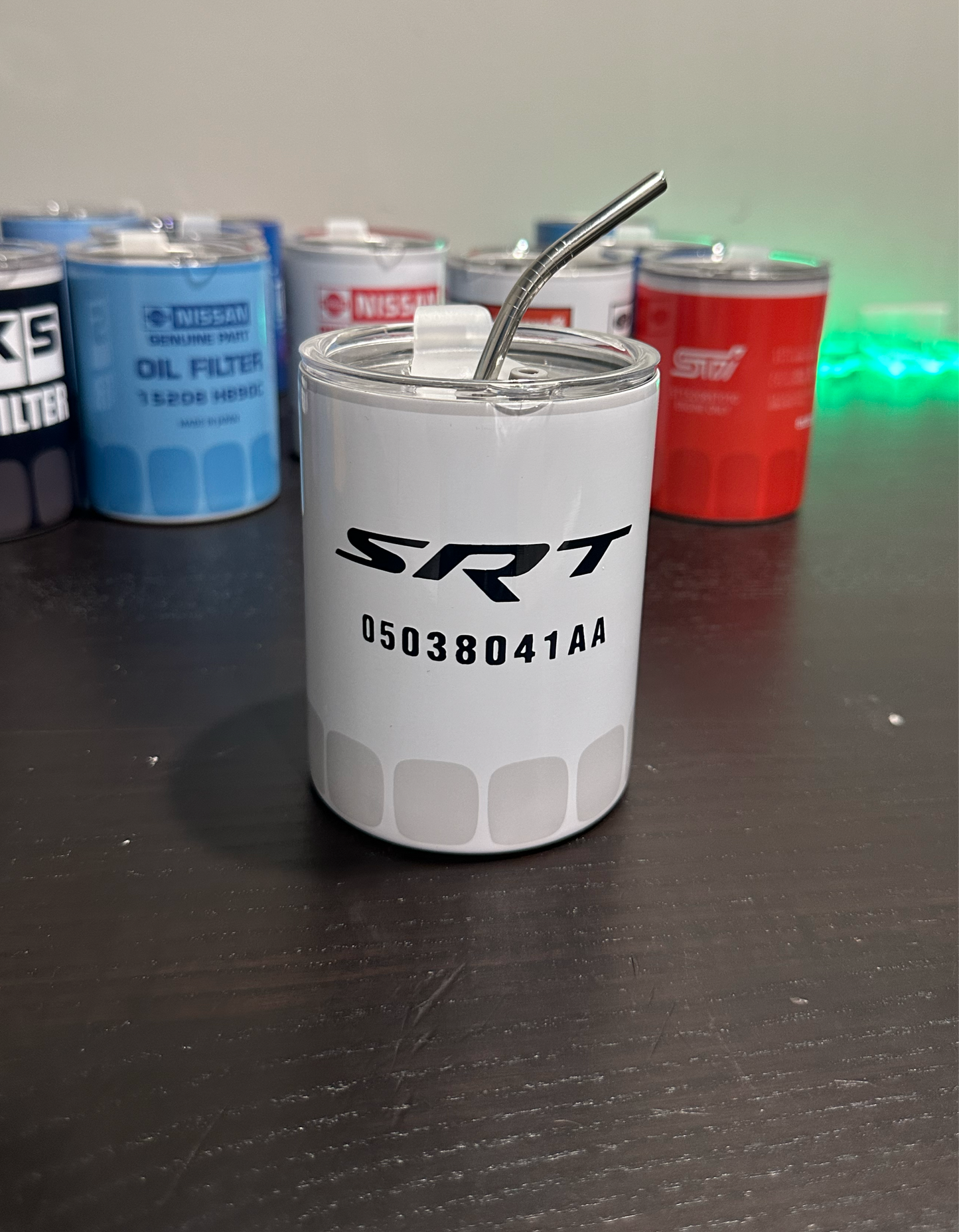 Mopar SRT oil filter tumbler cup