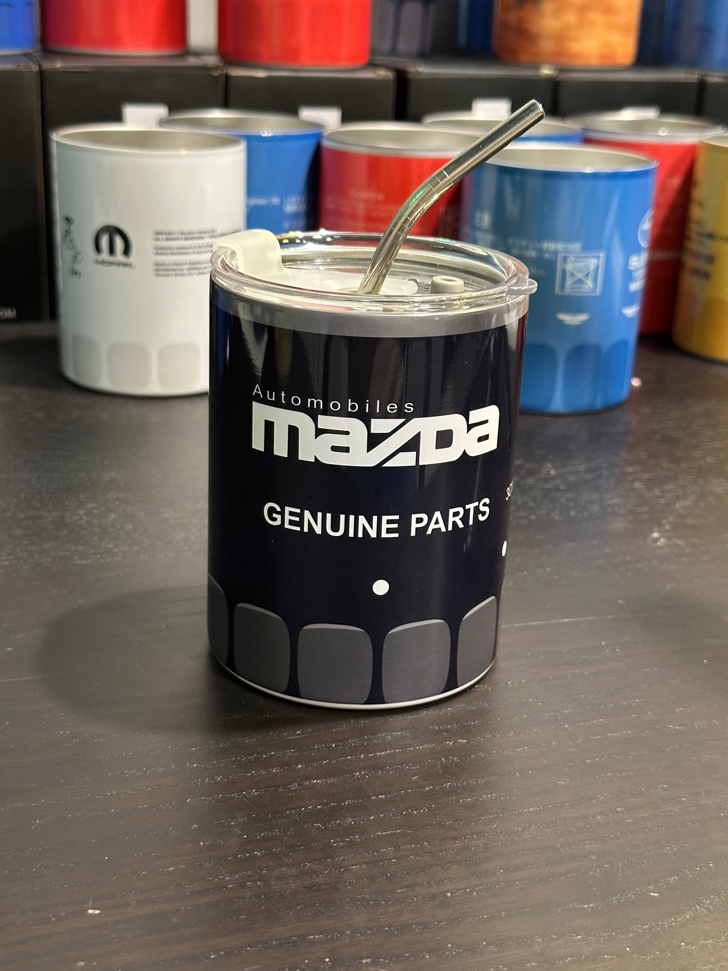 Mazda oil filter tumbler cup