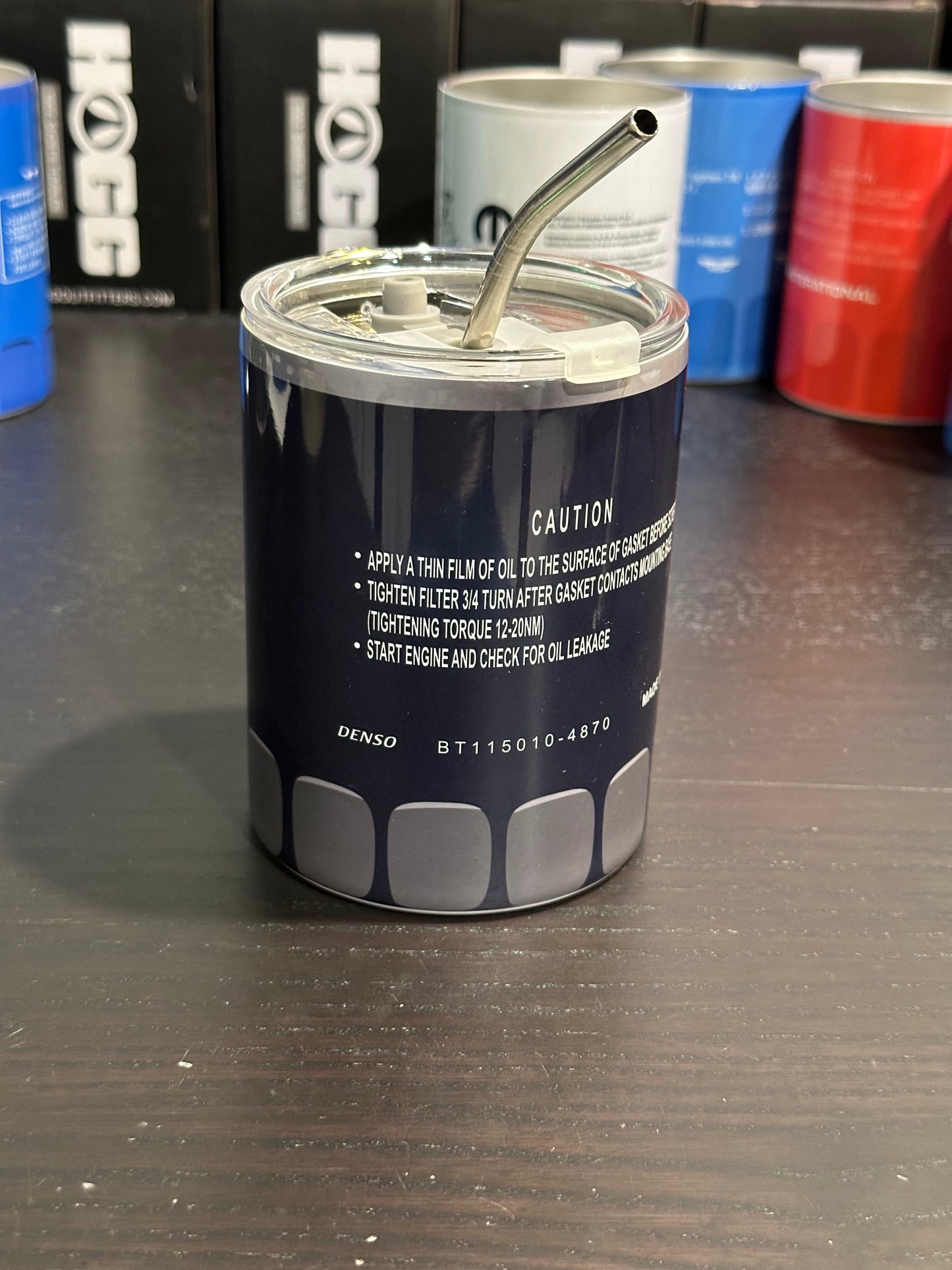 Mitsubishi oil filter tumbler cup