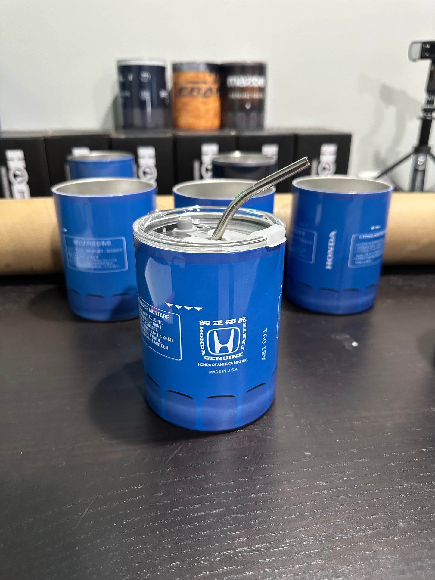 Honda oil filter tumbler (blemish)