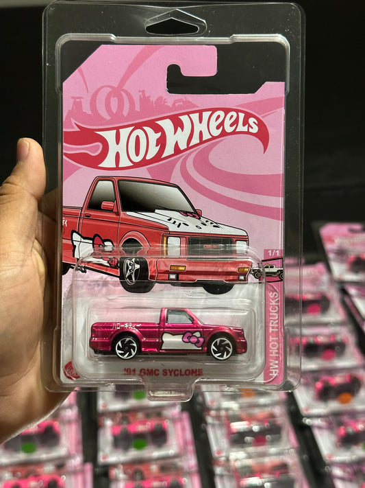 1991 GMC Syclone candy Hello Kitty Hot Wheels