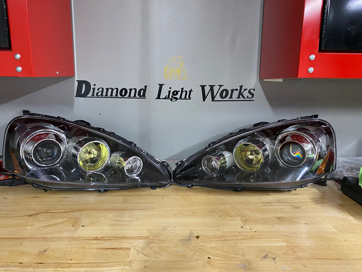 2005-2006 Acura rsx Projector Retrofit Headlights