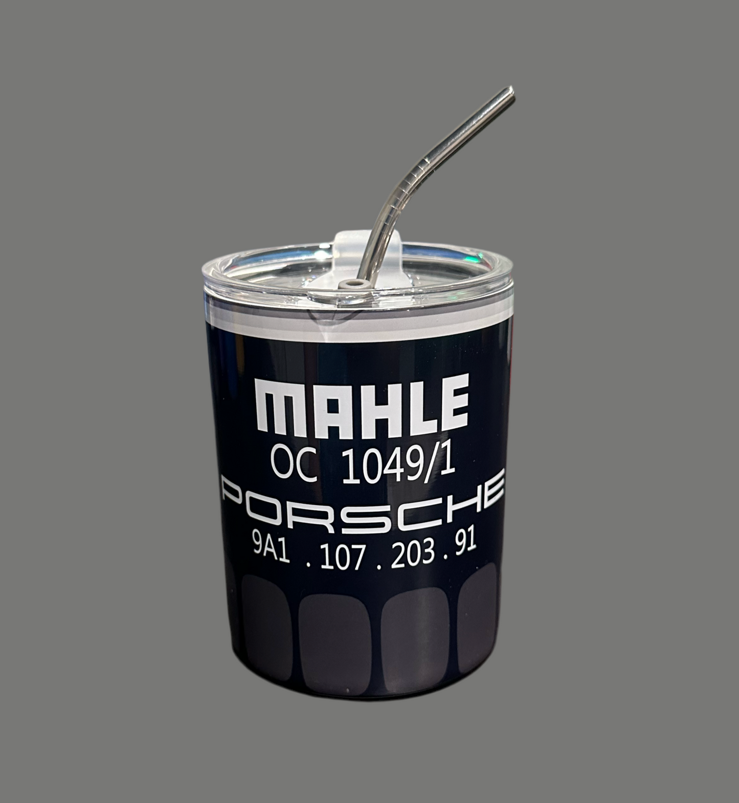 Porsche oil filter cup tumbler