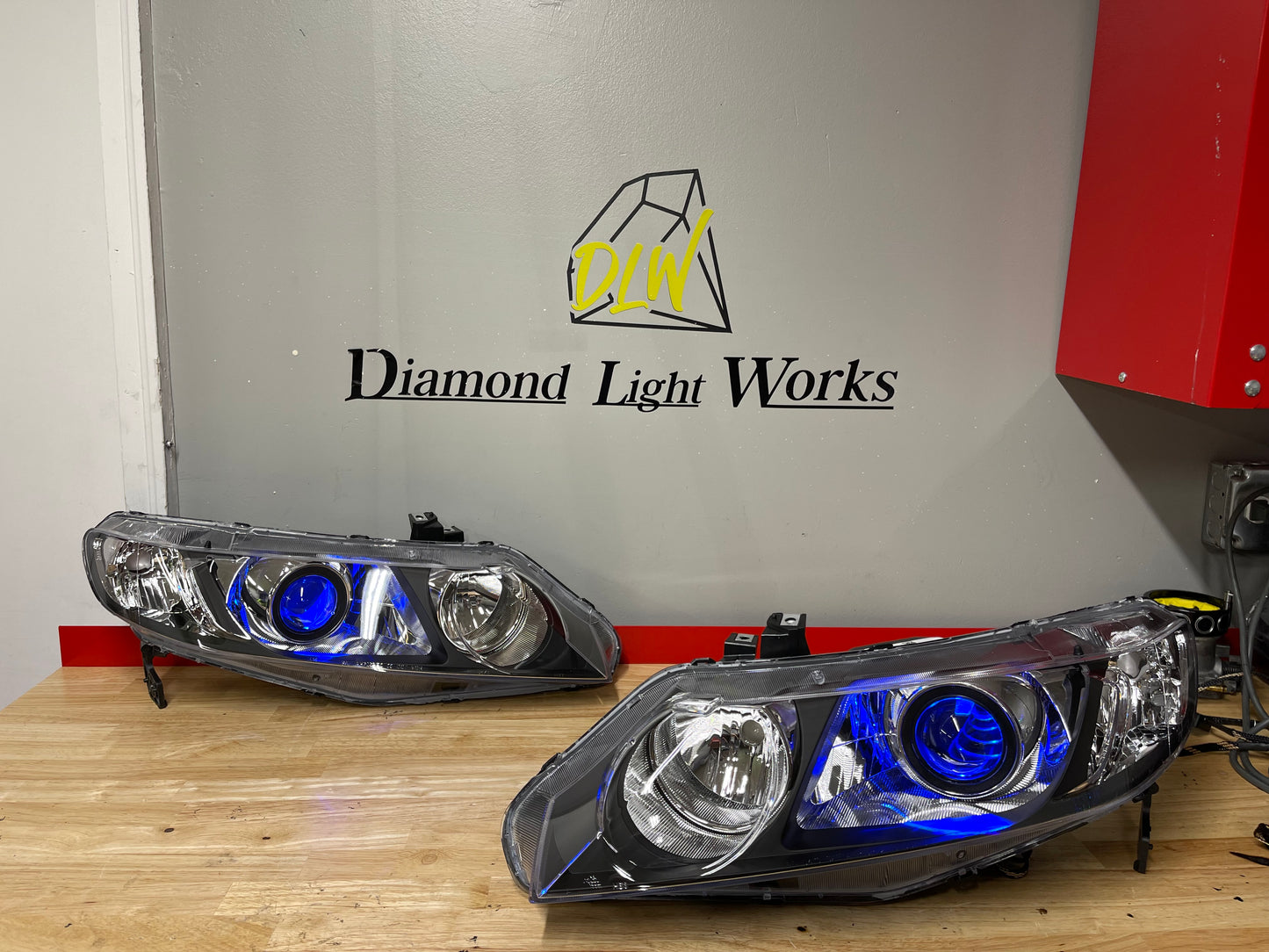 2006-2011 Honda Civic Sedan Projector Retrofit Headlights