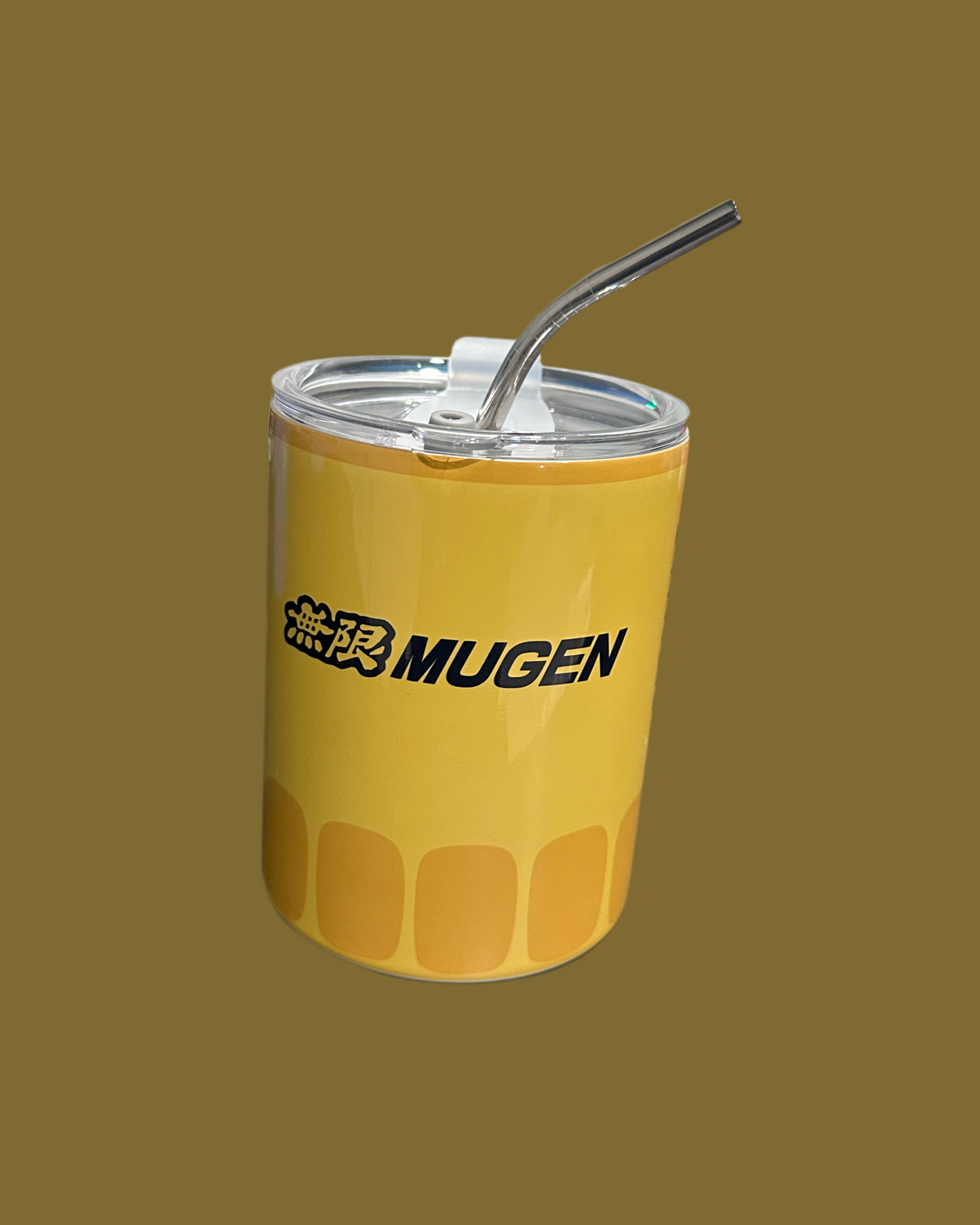 Mugen oil filter cup tumbler