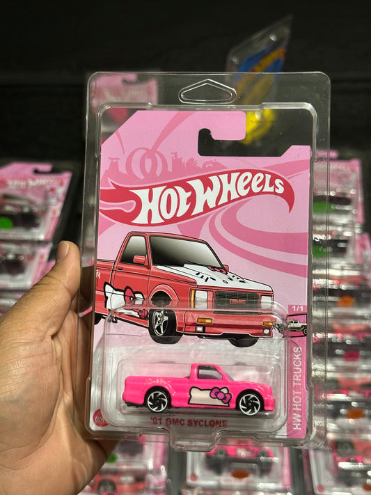 1991 GMC Syclone hello kitty hot wheels