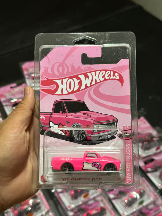1967 Chevy C10 hello kitty hot wheels