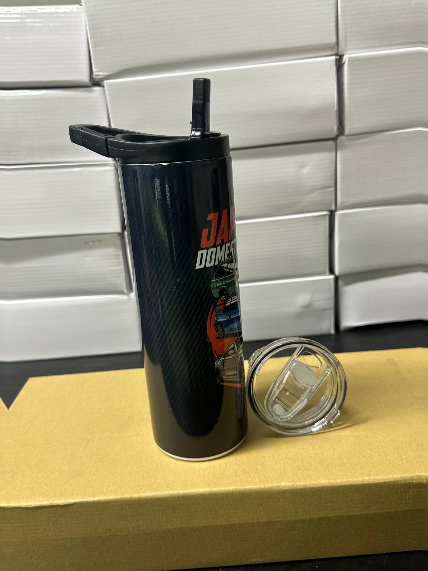 Japanese domestic market jdm carbon tumbler