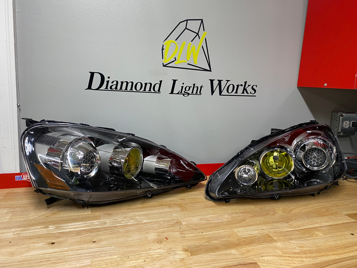 2005-2006 Acura rsx Projector Retrofit Headlights