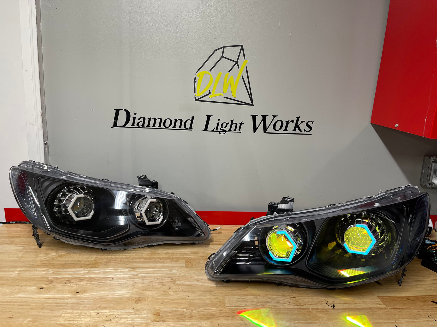 2006-2011 Honda Civic FD2 Projector Headlights