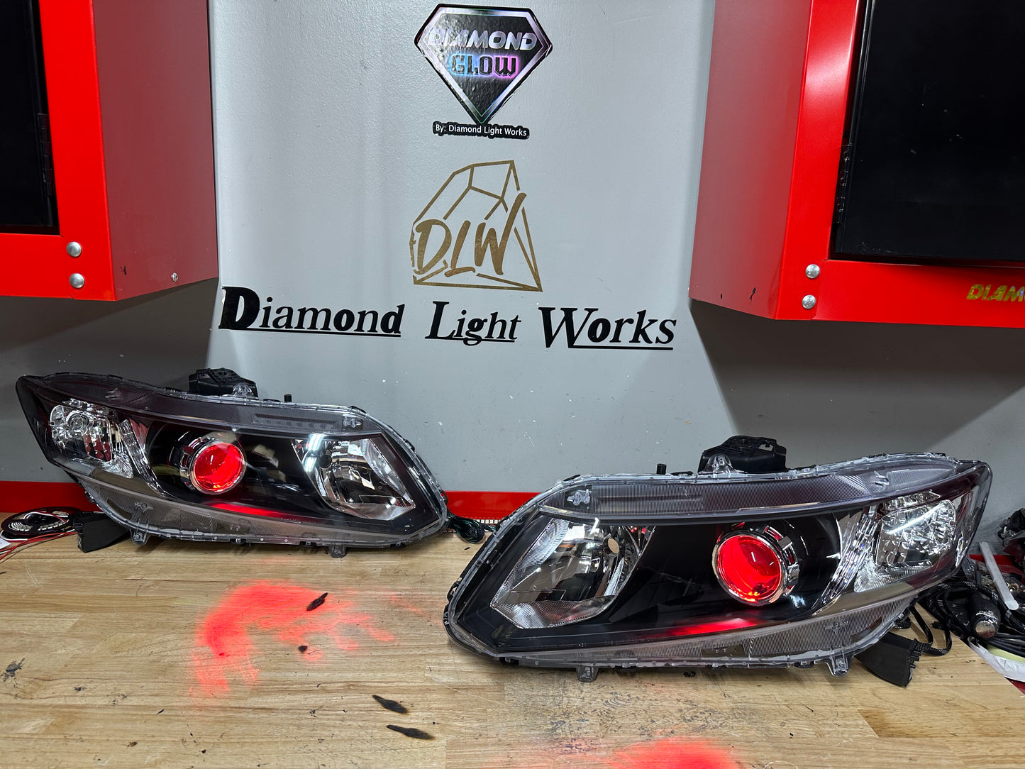 2012-2015 Honda Civic Projector Retrofit Headlights