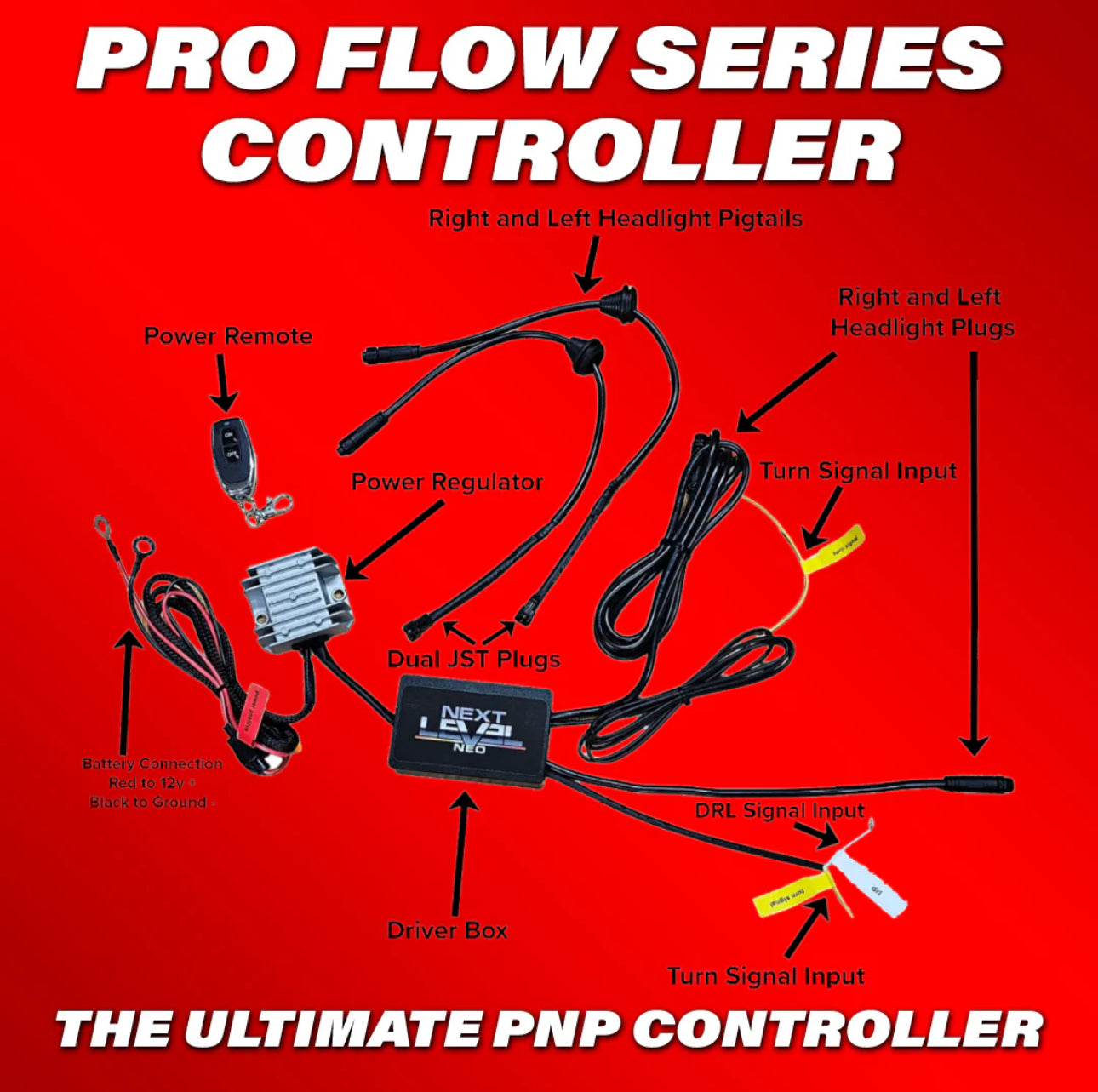 Pro Flow Series LED Controller w/ Vehicle Inputs