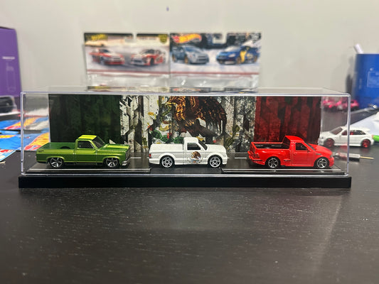 Mexico truck diorama hot wheels box