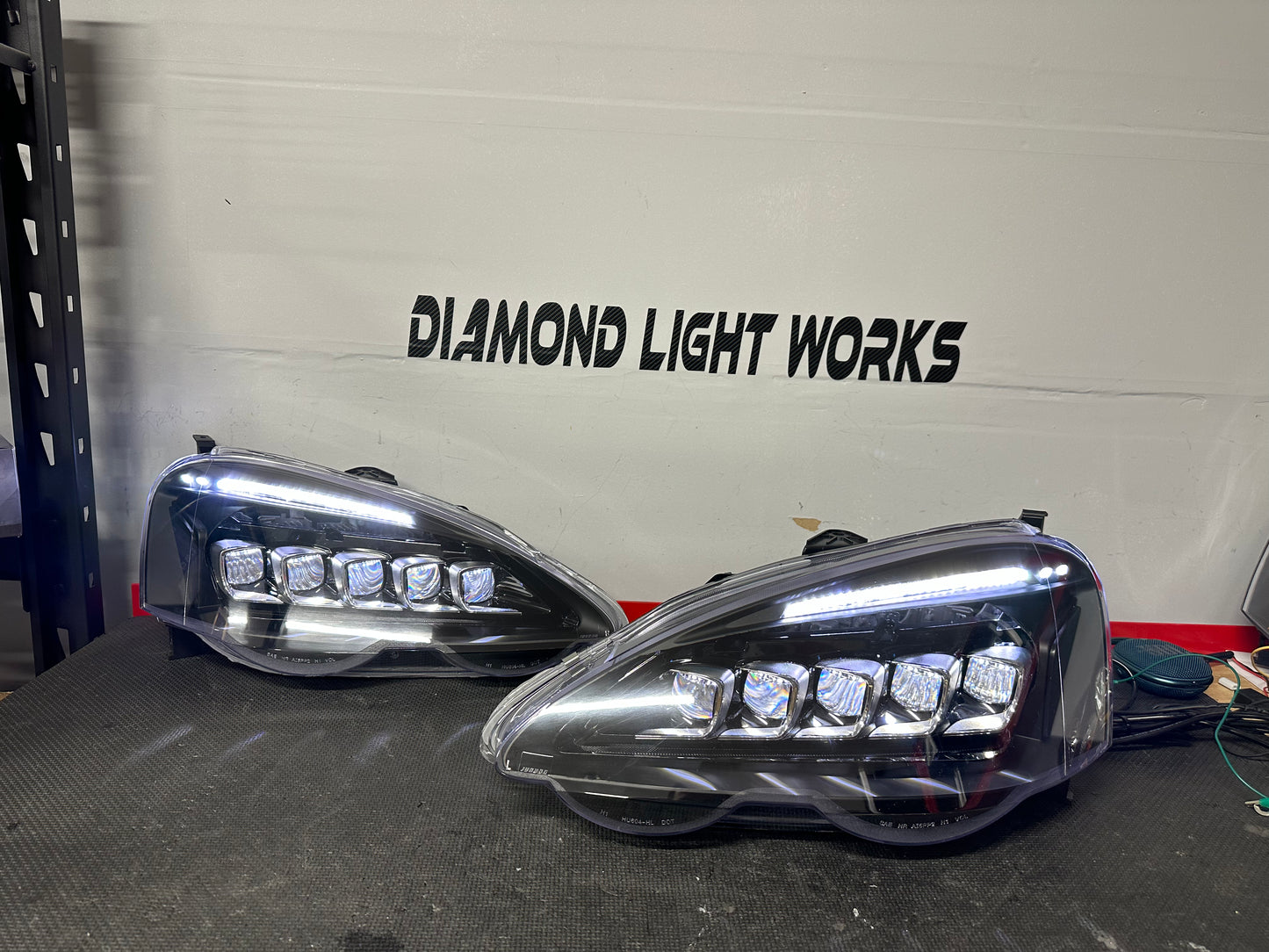 02-04 Acura Rsx Jewel Headlights