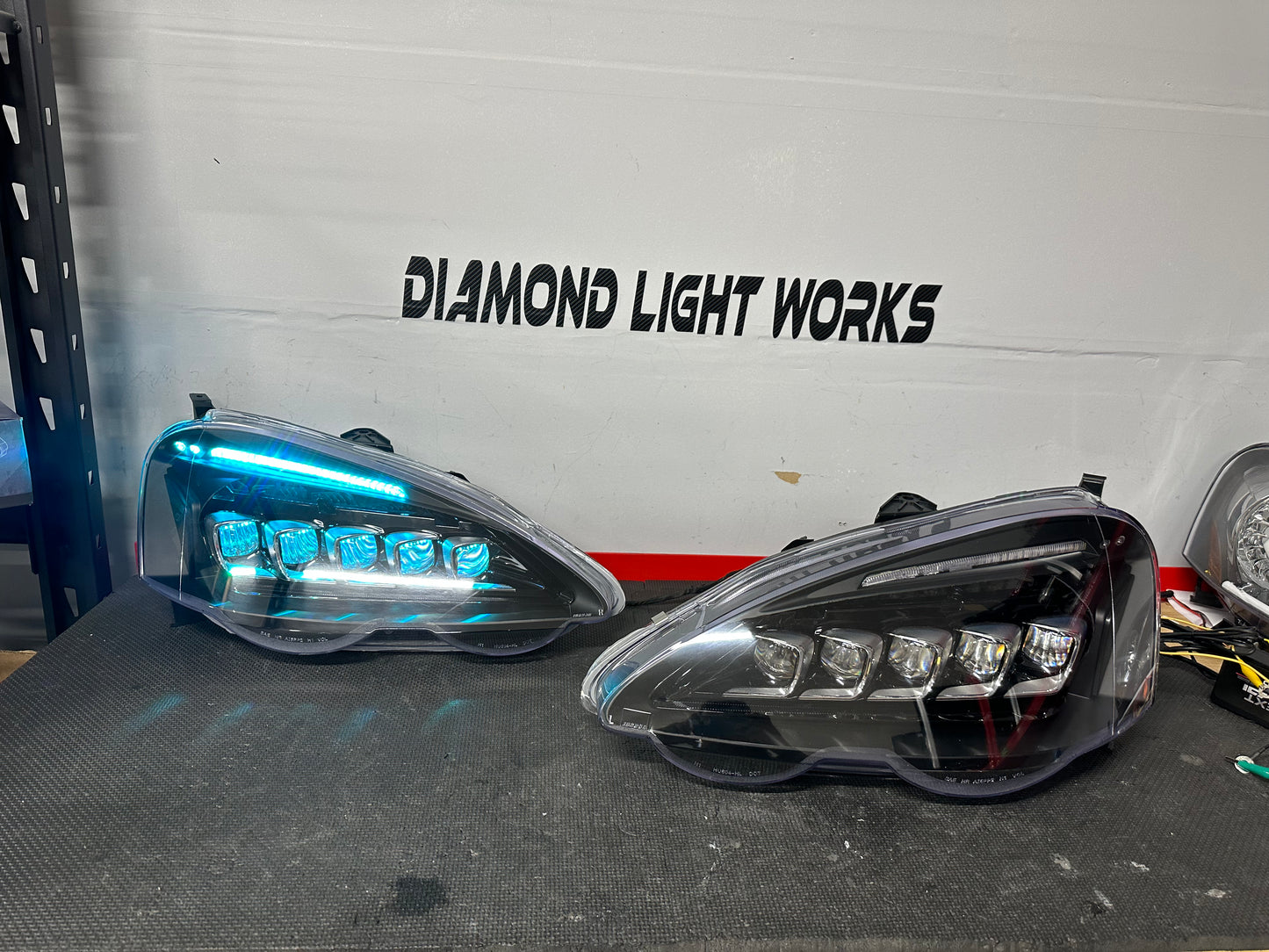 02-04 Acura Rsx Jewel Headlights