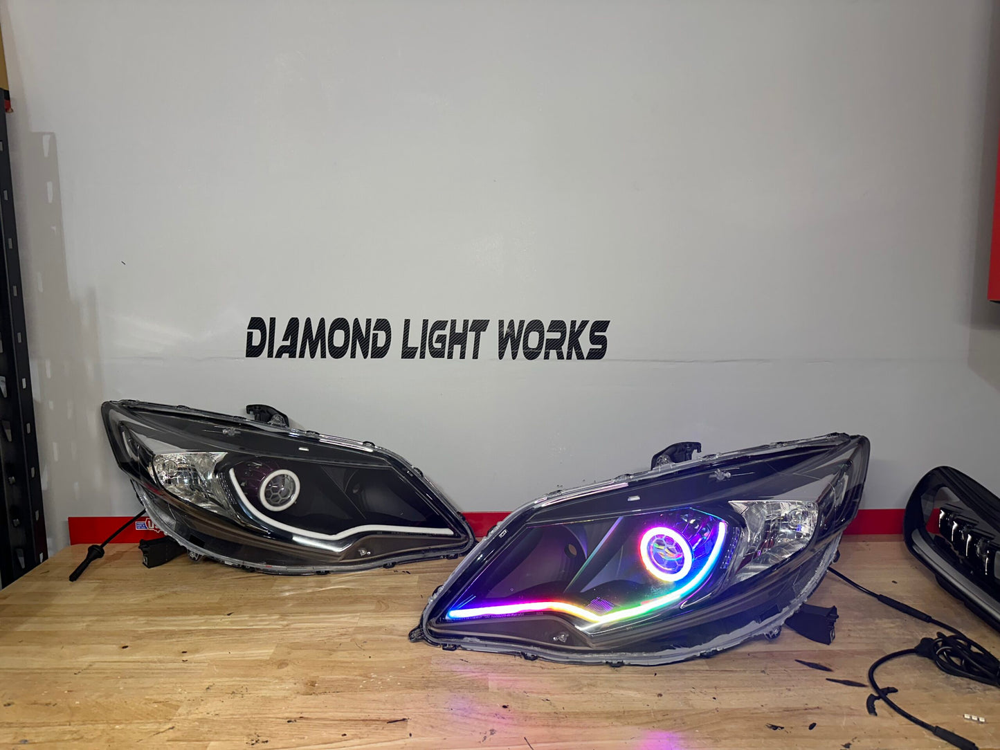 2014-2015 Honda Civic 2dr Coupe retrofit Headlights